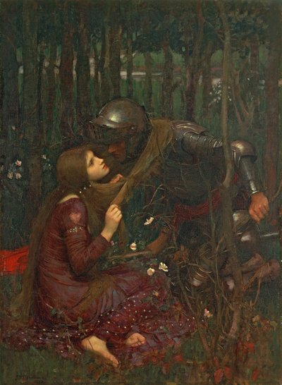 A bela dama sem obrigado, 1893 de John William Waterhouse